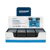 Display mit 16x Bit-Box Allround GEDORE VS 666-032-A