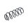 Suspension Spring Rear Axle Coil Spring TRISCAN for CITROËN C1 and others