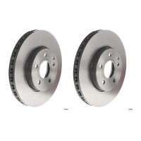 2 brake discs ventilated Ø 295 mm 28 mm BREMBO for...