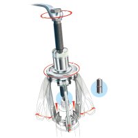 Außenabzieher G1/2x350 65 t 24 mm GEDORE Profi...