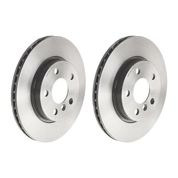 2 brake discs internally ventilated Ø 280 mm 20 mm coated BREMBO for BMW i3