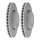 2 brake discs Ø 318 mm 30 mm BREMBO for MERCEDES-BENZ C-CLASS and others