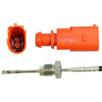 Sensor Exhaust Gas Temperature 850 mm cable 2-pin METZGER for e.g. AUDI A3