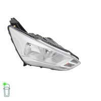 Headlight left H1 Halogen VALEO suitable for e.g. FORD C-MAX