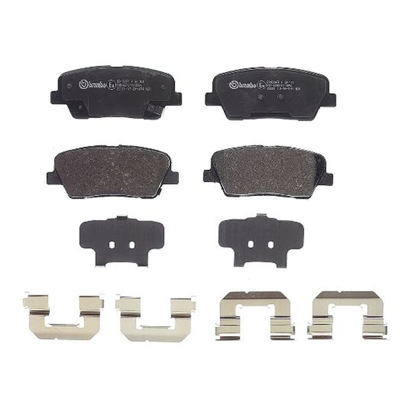 Brake pad set disc brake 16 mm BREMBO for GENESIS G70 and others