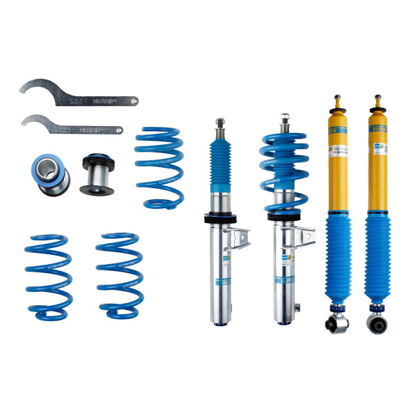 Suspension kit springs dampers gas pressure BILSTEIN B16 PSS10 for e.g. AUDI A3