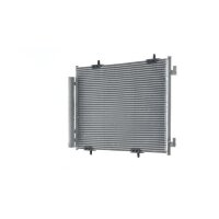 Condenser air conditioning with dryer tubes parallel...