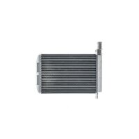 Ladeluftkühler Kühlrippen gelötet Alu 141...