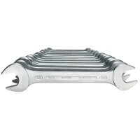 Double Fork WrenchSet 12-piece chrome plated GEDORE...