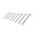 Combination wrench set, 8-piece, UD profile, 8-19 mm GEDORE 7-080