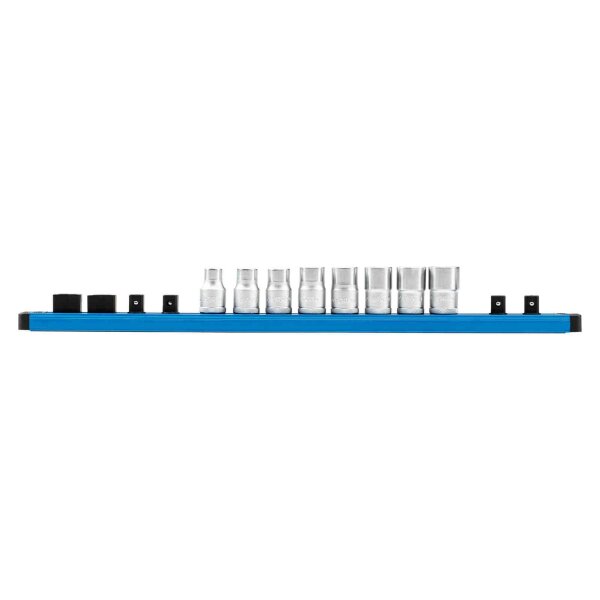 Socket wrench sockets 1/2 on socket strip, 9-piece GEDORE SB 19 SL-08