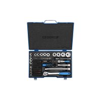 Steckschlüssel-Satz 1/4+1/2 81-teilig GEDORE 19 V20...