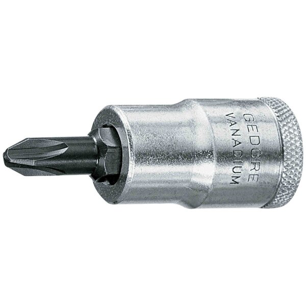 Screwdriver bit 1/2 Phillips PH 2 GEDORE IKS 19 2