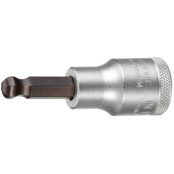 GEDORE BLAU Schraubendrehereinsatz 1/2" Kugelkopf Innen-6-kant 6 mm