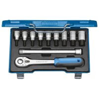 Schraubendreher-Satz 1/2 11-teilig Innen-6-kant 5-17mm...