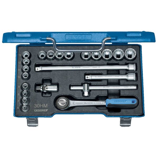 Steckschlüssel-Satz 3/8 22-teilig UD-Profil 6-22mm GEDORE D 30 HMU-3