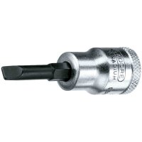 Screwdriver bit 3/8 slotted 5.5x1mm GEDORE IS 30 5.5X1