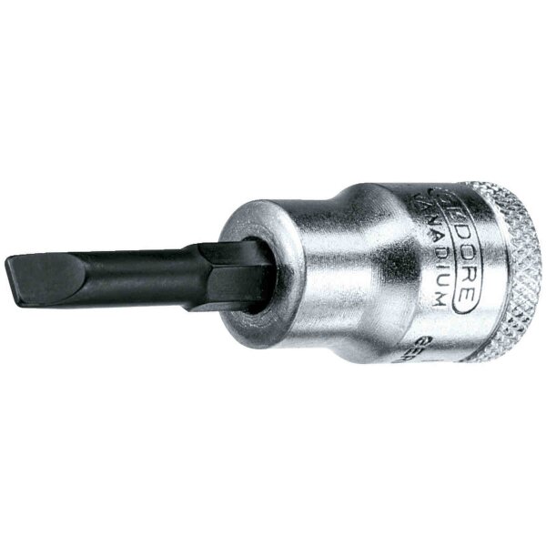 Schraubendrehereinsatz 3/8 Schlitz 6,5x1,2mm GEDORE IS 30 6,5X1,2