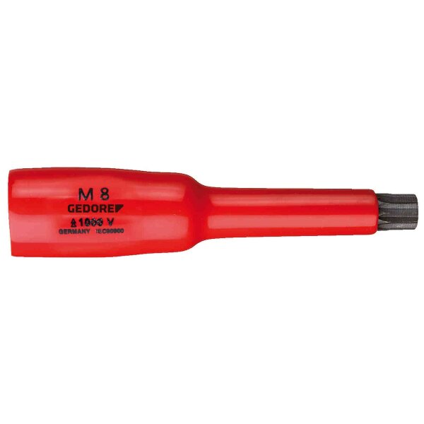 VDE-Schraubendrehereinsatz 3/8 XZN M12 GEDORE VDE INX 30 12