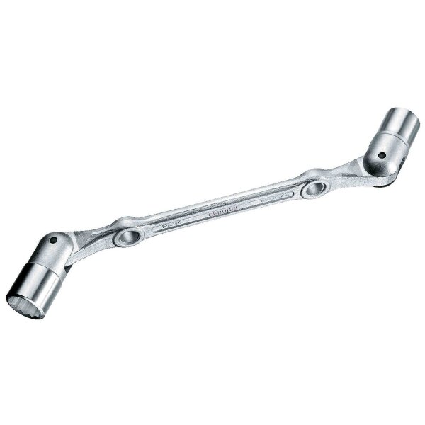 Double jointed spanner, UD profile, 18x19 mm, GEDORE 34 18X19