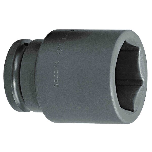 Heavy-duty socket 1.1/2 long hexagonal 65 mm GEDORE K 37 L 65