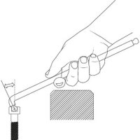 Winkelschraubendreher Innensechskant 4 144 mm GEDORE...