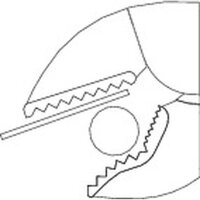 Vise-grip Pliers 32 mm chrome-plated steel 230 mm GEDORE Tool Expertise