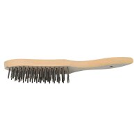 Wire brush, 3 rows GEDORE 644