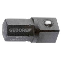 Short socket holder 1/4 hexagonal - 1/4 square GEDORE 673 K