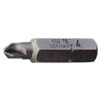 Schraubendreherbit 1/4 Vier-Wing TORQ-SET 10mm GEDORE 689...