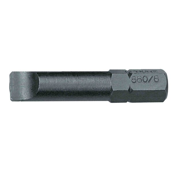 Screwdriver bit 5/16 slotted 10 mm GEDORE 880 10