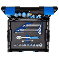 Werkzeugsatz in Kunststoffkoffer ABS GEDORE Profi Werkzeug Expertise