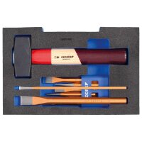 Meißel-Sortiment in 1/2 L-BOXX 136 Modul GEDORE...