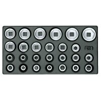 Satz Steckschlüsseleinsätze 1/2 in 1/3 ES-Modul...
