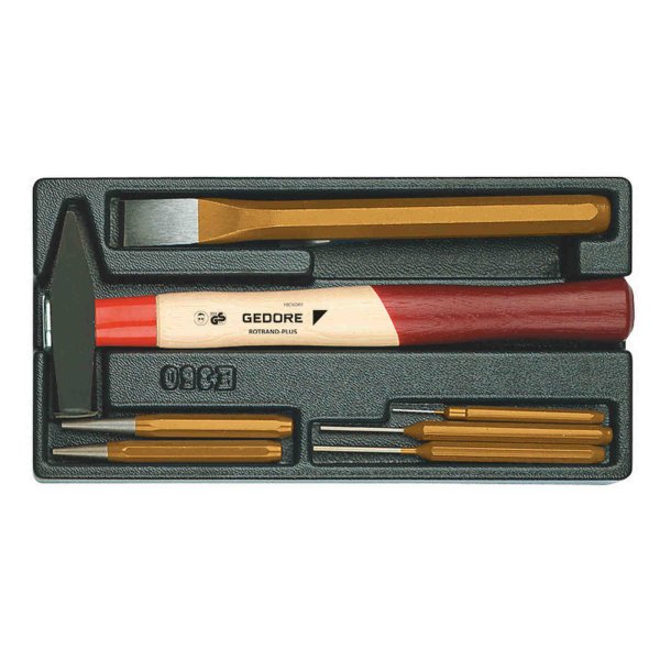 Chisel assortment in 45352 ES module GEDORE BLUE