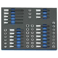 Steckschlüssel-Satz 3/8 in Check-Tool-Modul...