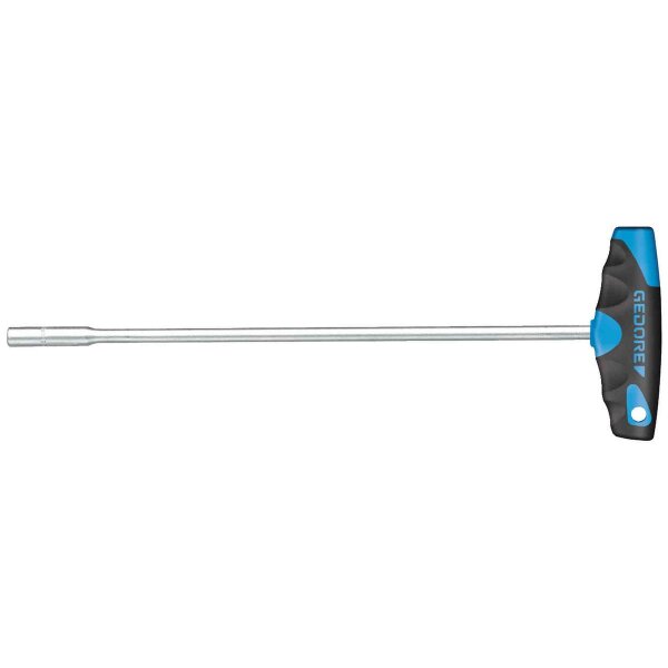 Socket wrench with 2K-T-Grit 7 mm GEDORE BLUE
