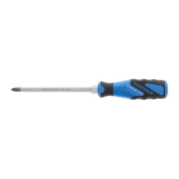 3K screwdriver with impact cap, Phillips PH 3 GEDORE 2160SK PH 3