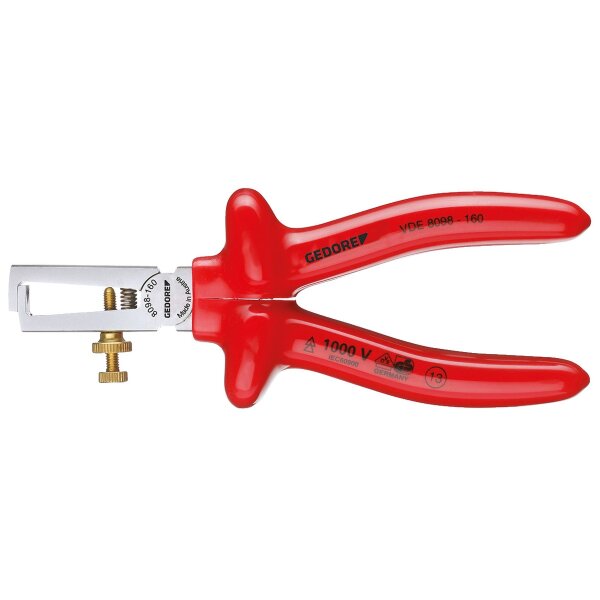 Abisolierzange 0,8 - 6 mm² 160 mm GEDORE Profi Werkzeug Expertise