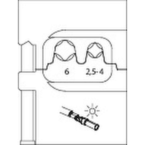 Modul-Einsatz für Multi Contact MC3 GEDORE 8140-24