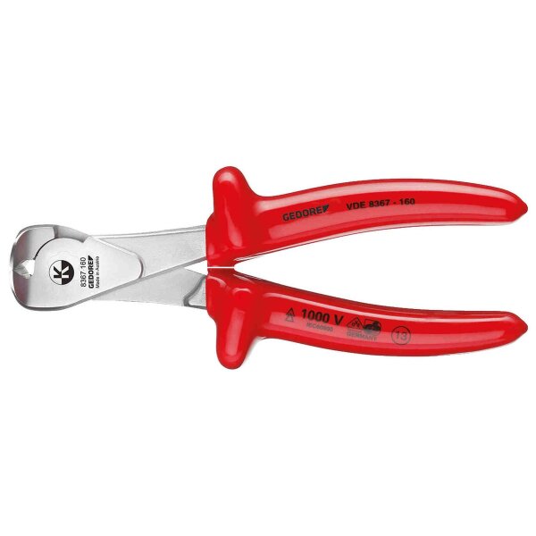 VDE heavy-duty front cutters 160 mm GEDORE VDE 8367-160