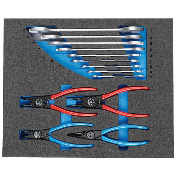 Werkzeugsortiment in 2/4 Check-Tool-Modul GEDORE TS CT2-6-8000