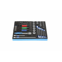 Tool Set in Tool Module Foam GEDORE Professional Tool Expertise