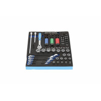 Tool Set in Tool Module Foam GEDORE Professional Tool Expertise