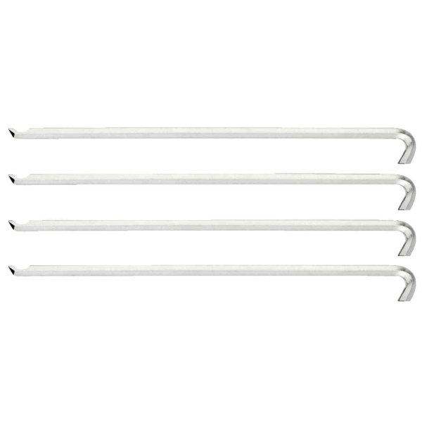 Puller hook set, 4 pieces, 140 mm GEDORE BLUE