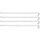 Pull hook set, 4-piece, 170 mm GEDORE 1.29/25