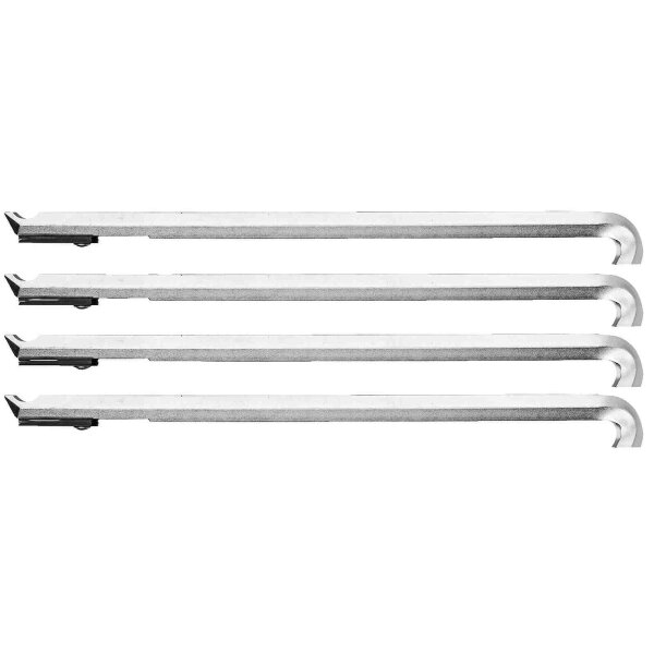 Puller hook set, 4 pieces, 226 mm, with spacers GEDORE BLUE