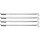 Puller hook set, 4 pieces, 226 mm, with spacers GEDORE BLUE