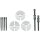 Large head, 7-part division GEDORE E-192/2-7