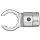 Open-end socket wrench 16 mm, 16 mm GEDORE 8797-16